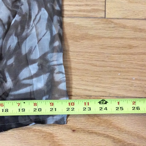 NWT SP Coupe Swim brown print coverup. - Picture 13 of 16